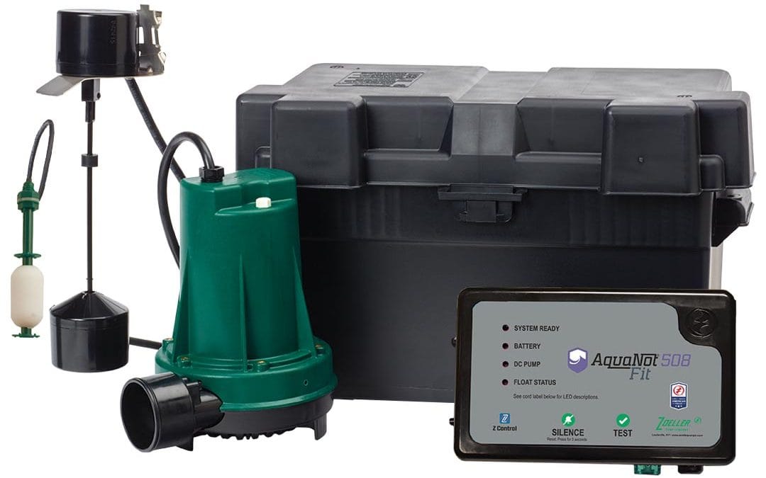 Zoeller’s Aquanot Fit 508 Battery Back-up System