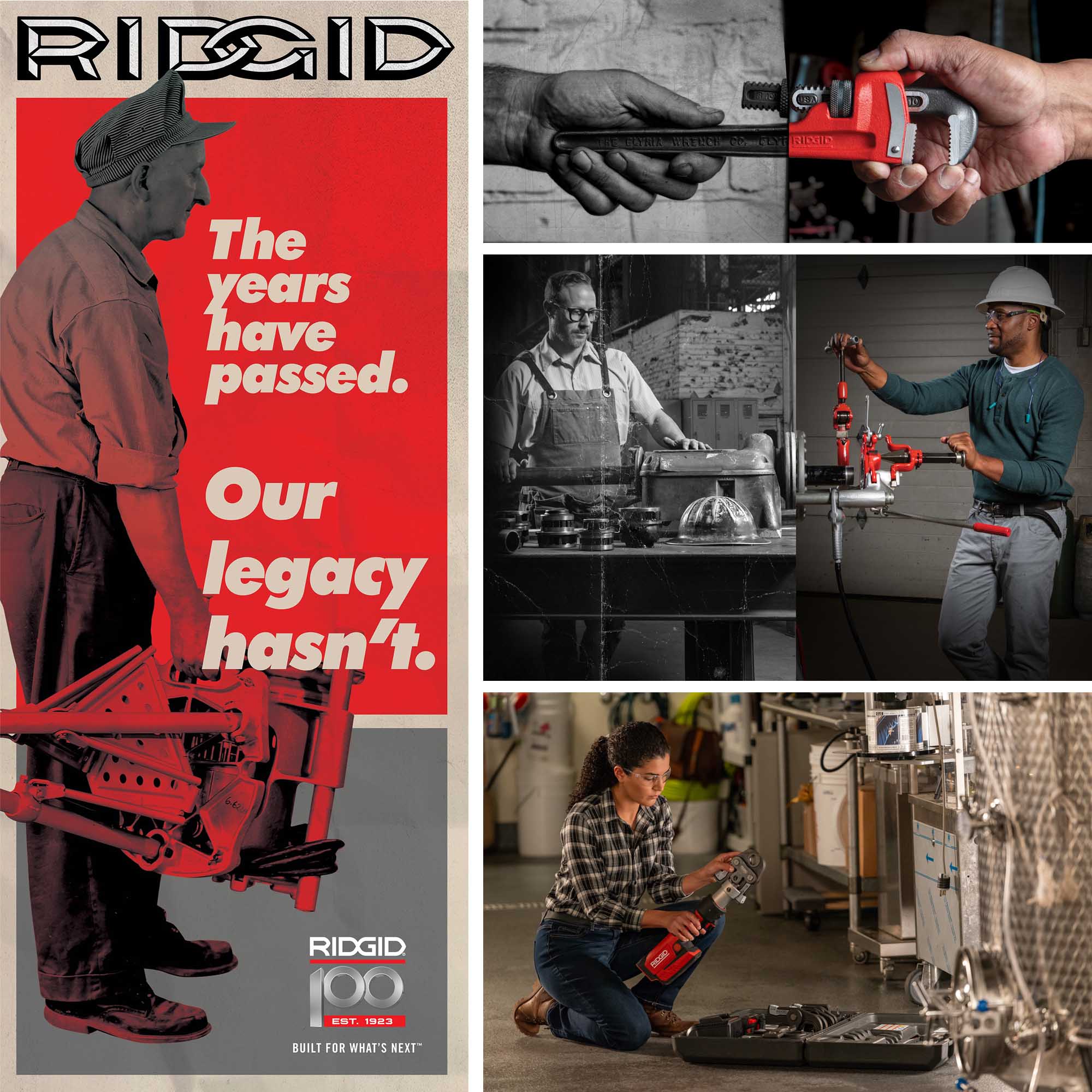 RIDGID celebrates 100 years