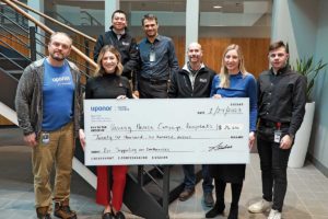 Uponor Unsung Heroes donations