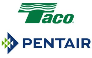 Taco and Pentair logos Taco and Pentair logos