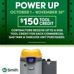 A. O. Smith fall tool incentive A. O. Smith fall tool incentive